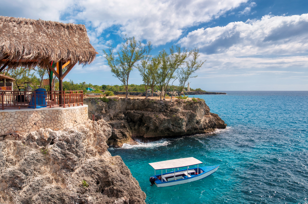 Family vacations with her children often mean trips to all-inclusive destinations, like Negril (Jamaica).