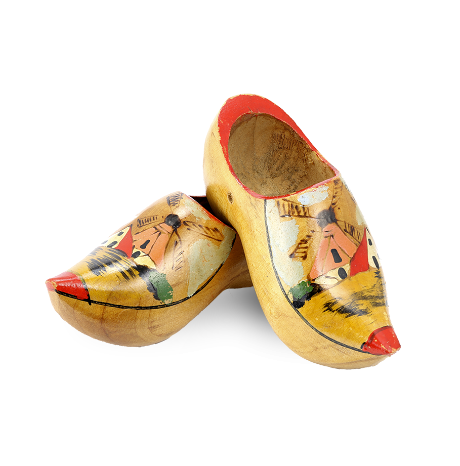 Netherlands clogs - wooden shoes from Holland